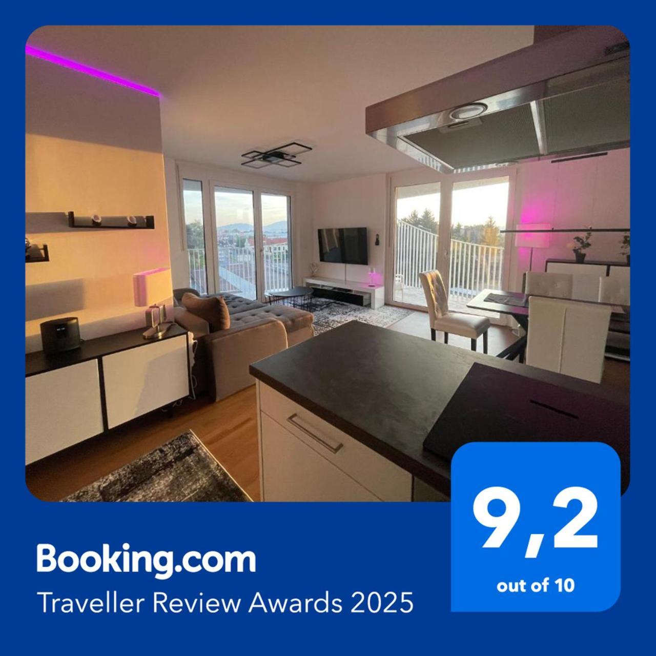 Luxusapartment Mit 40 Qm Terrasse, E-Parkplatz Und Parkplatz Грац Экстерьер фото